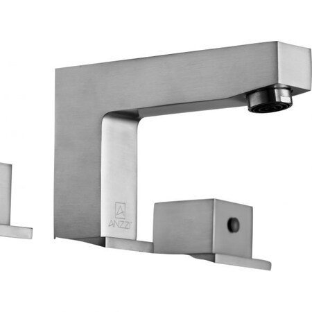Anzzi Bonette 8" Widespread 2-Handle Bathroom Faucet in Brushed Nickel L-AZ188BN